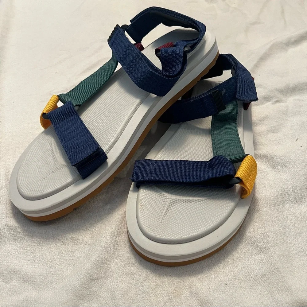 Zara men’s new without tag casual Colorful Strap Sandals